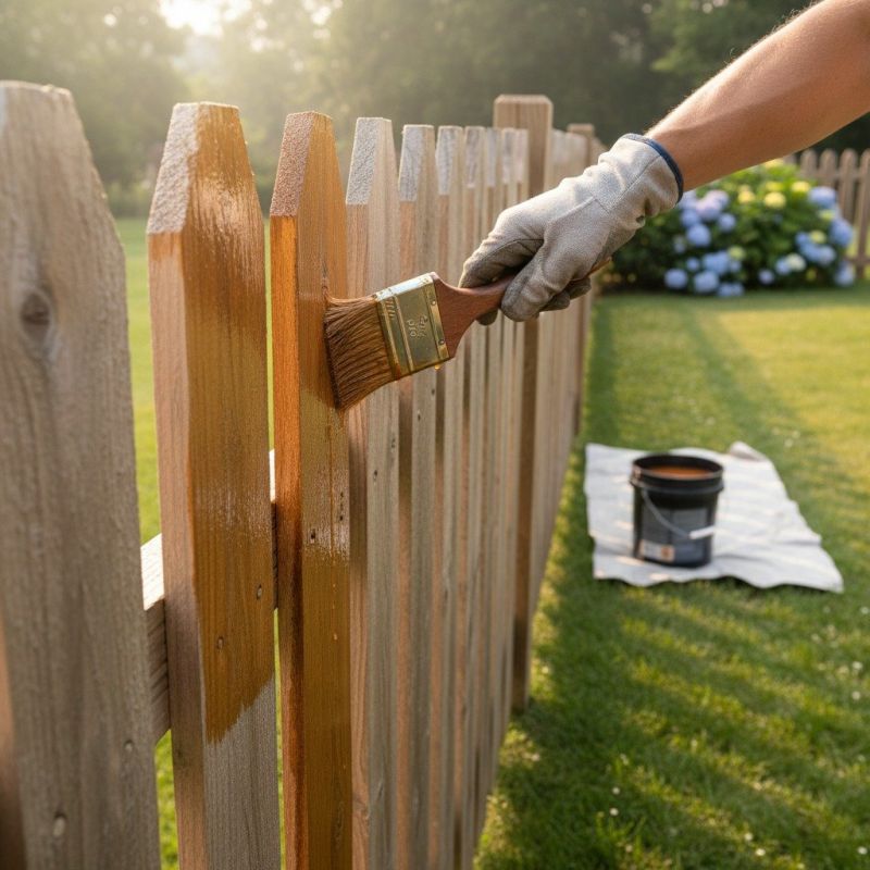 Cedar Fence Sealing in Bellevue, WA